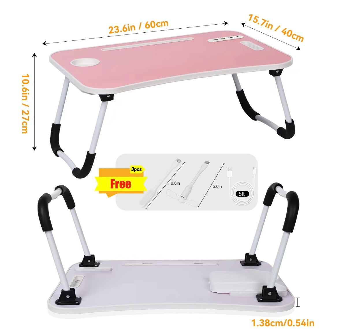 Adjustable Laptop Bed Table