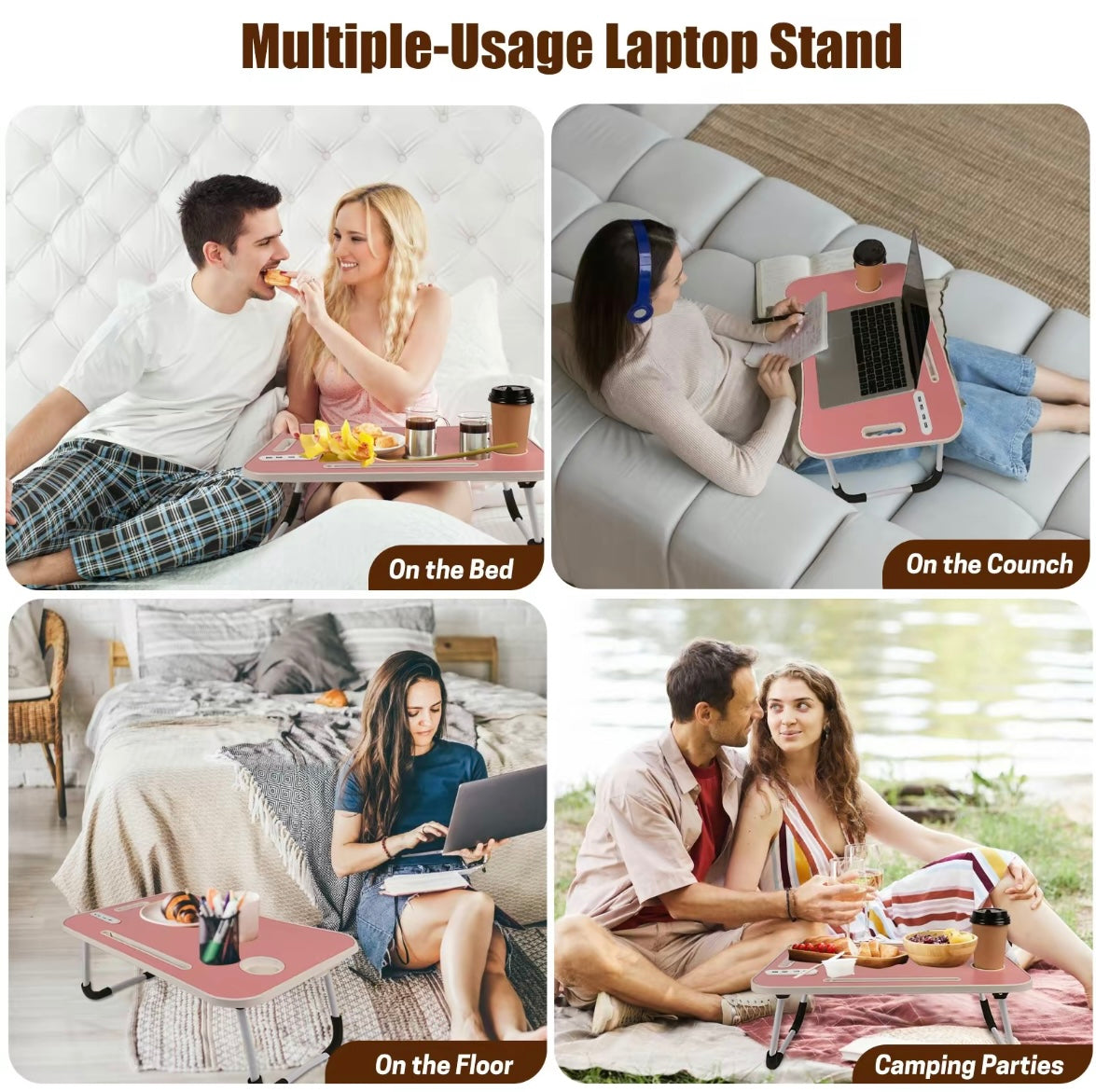 Adjustable Laptop Bed Table