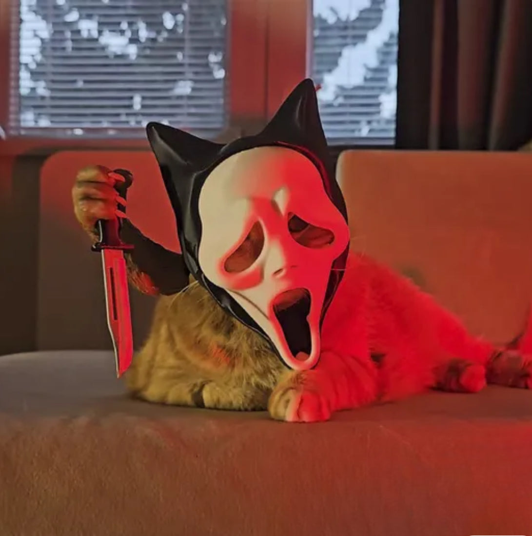 Scream Cat Mask