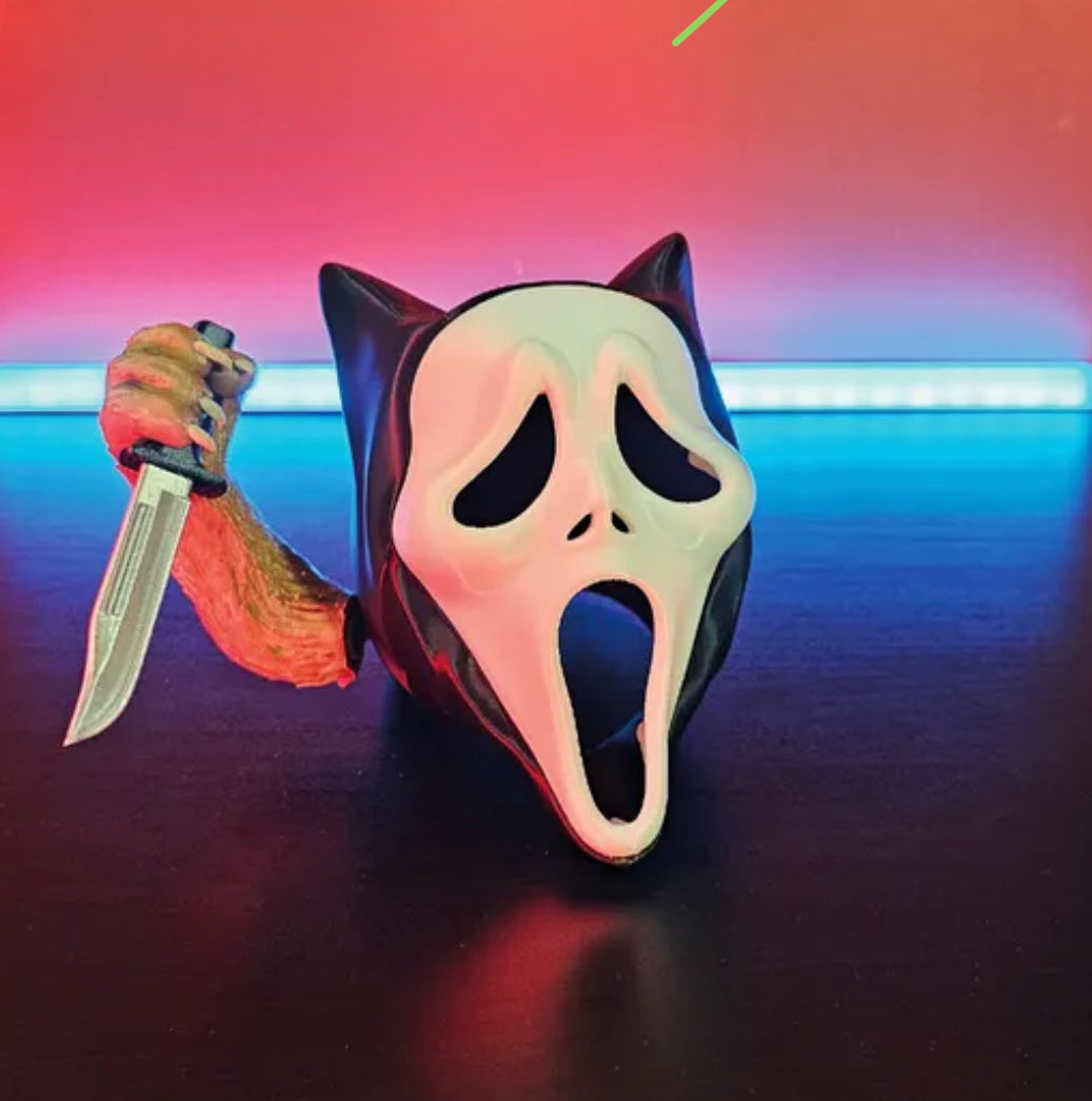 Scream Cat Mask