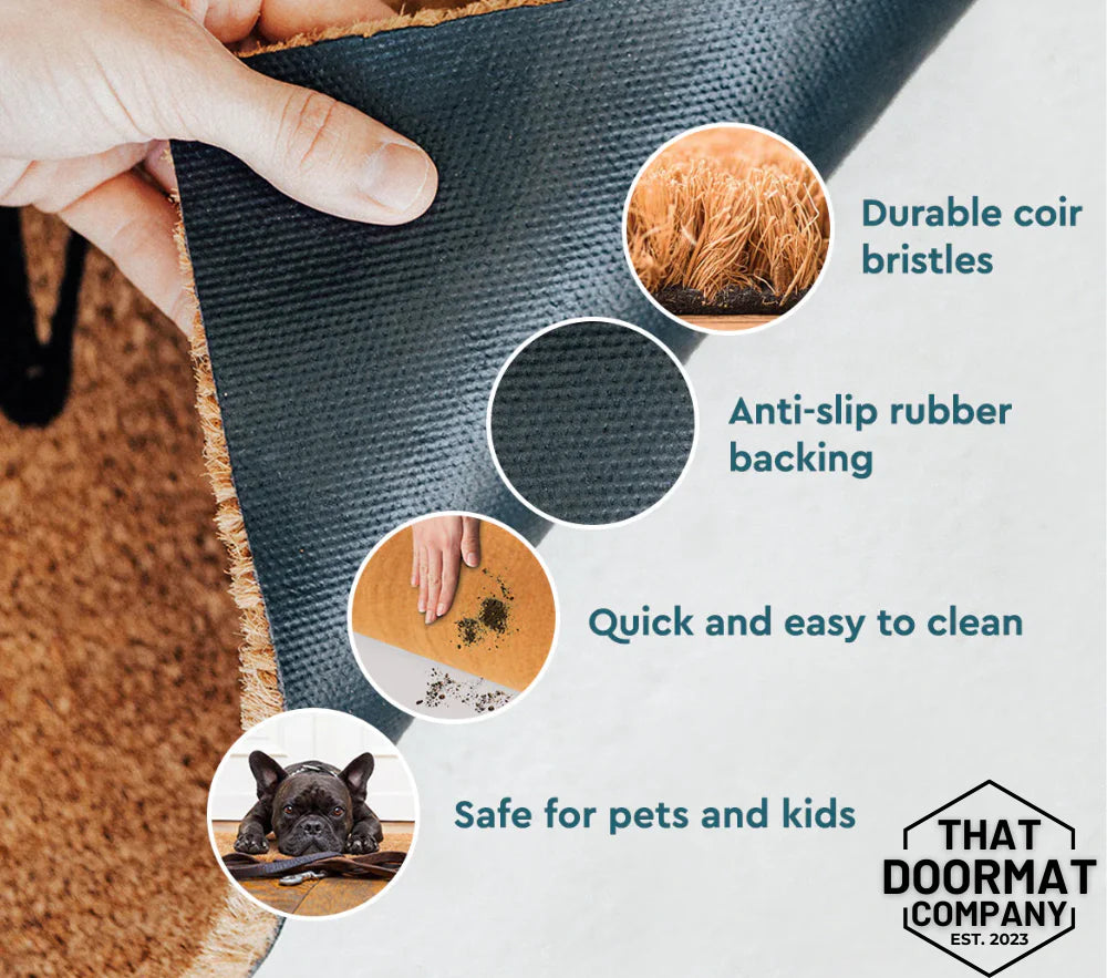 1,2,3 And To The 4 Doormat