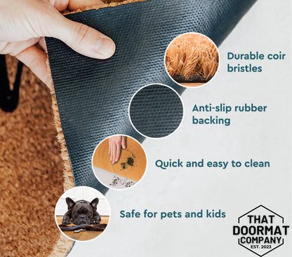 Apurate que se meten las moscas Doormat