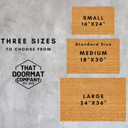 1,2,3 And To The 4 Doormat