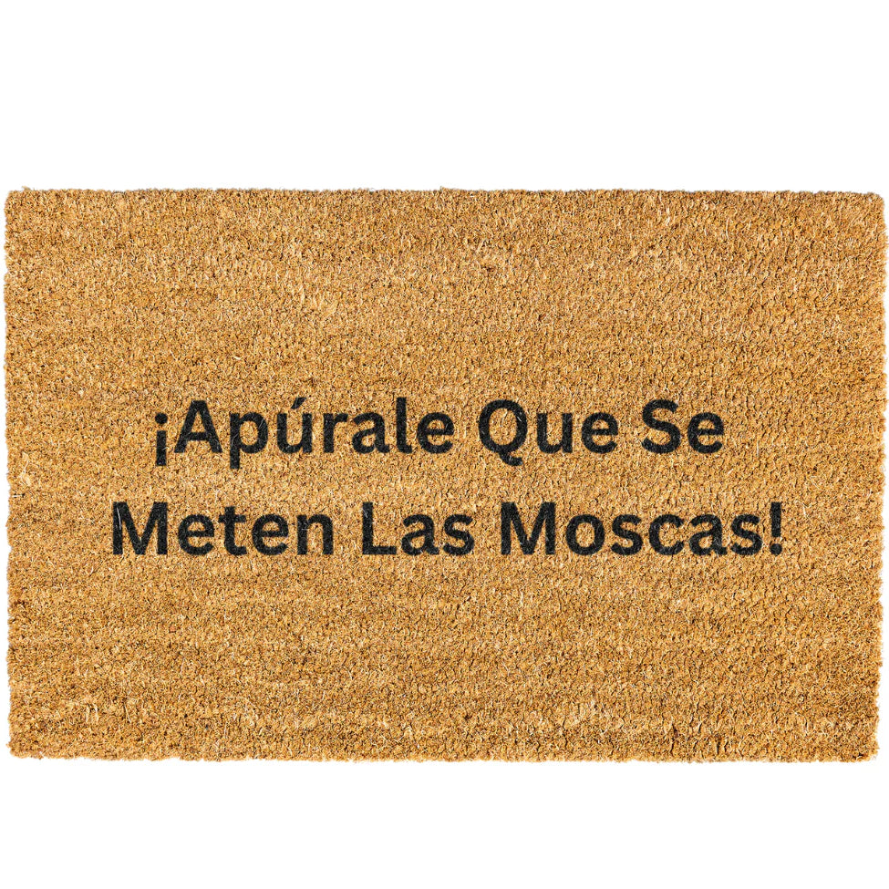 Apurate que se meten las moscas Doormat